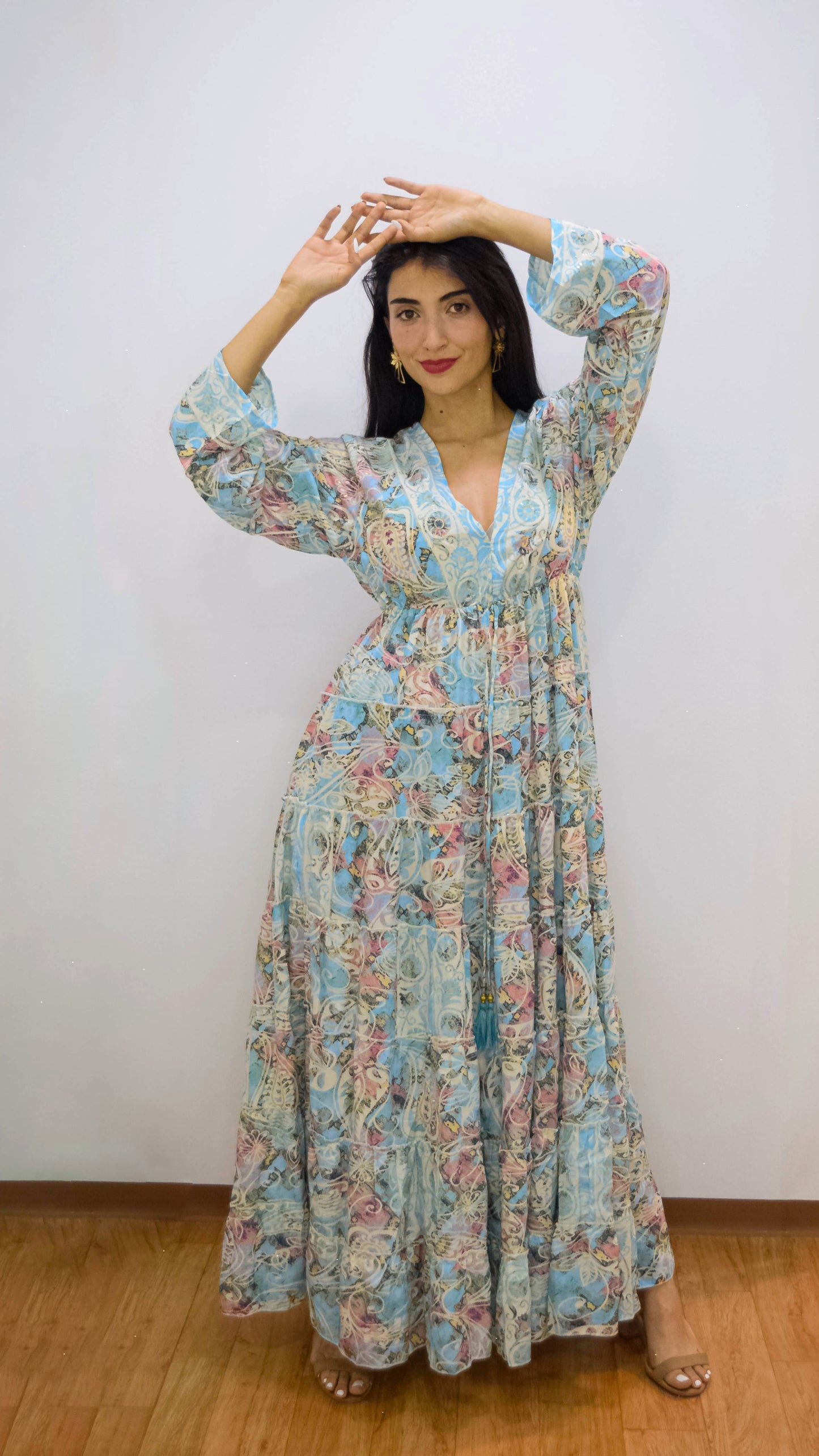 Indira Azul Celeste