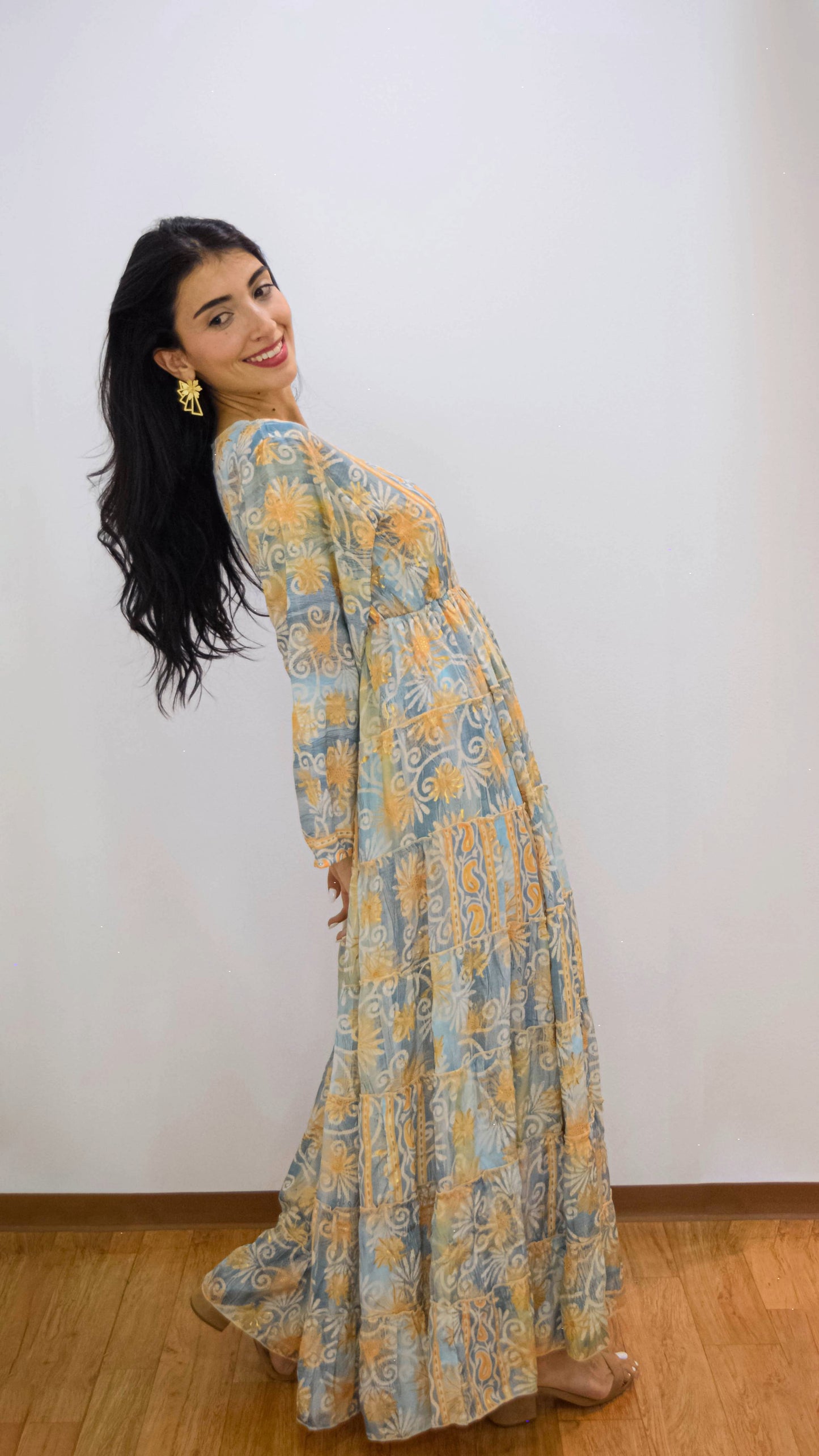 Indira Azul Amarillo