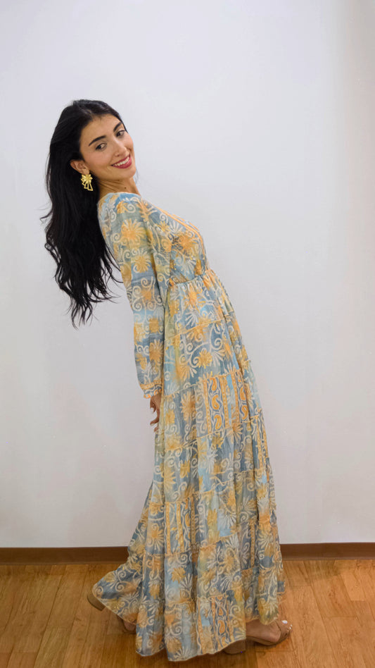 Indira Azul Amarillo